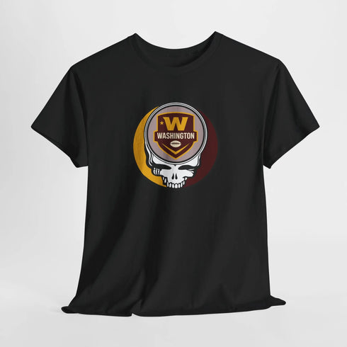 Grateful Dead - Washington Commanders Stealie Unisex T-Shirt - NFL - StealieShop